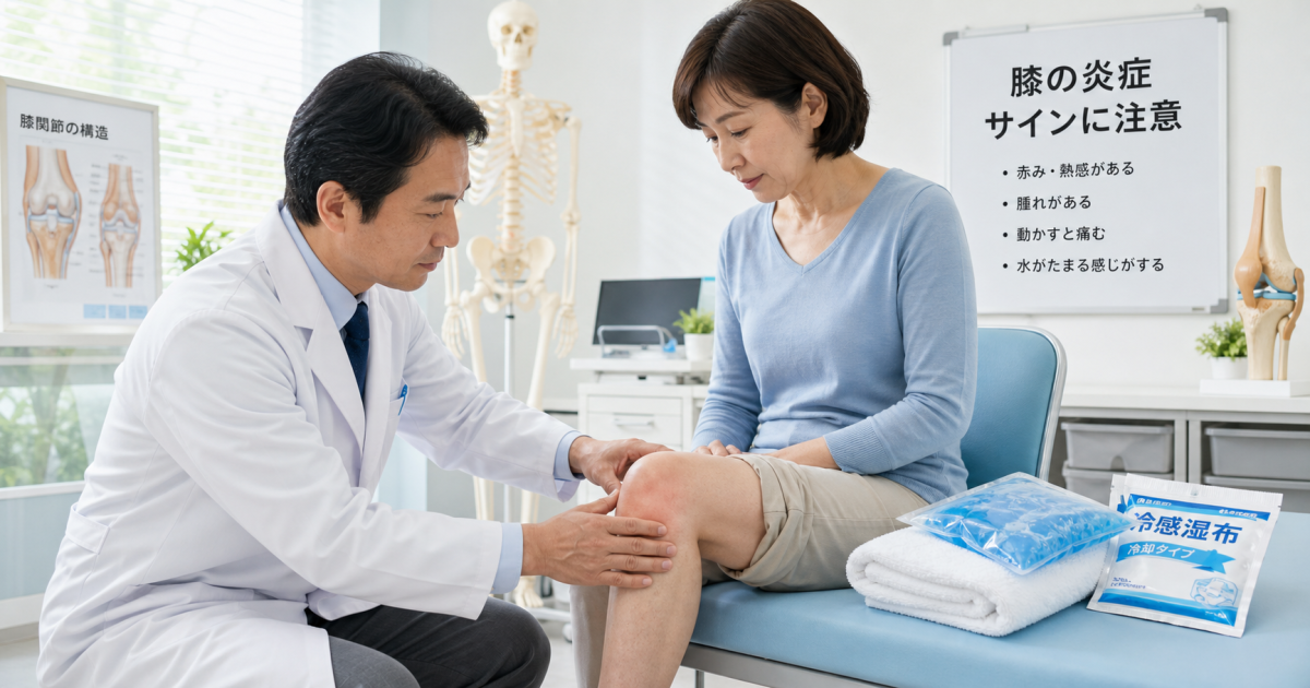 今すぐ整形外科を受診すべき膝の「4つの危険サイン」