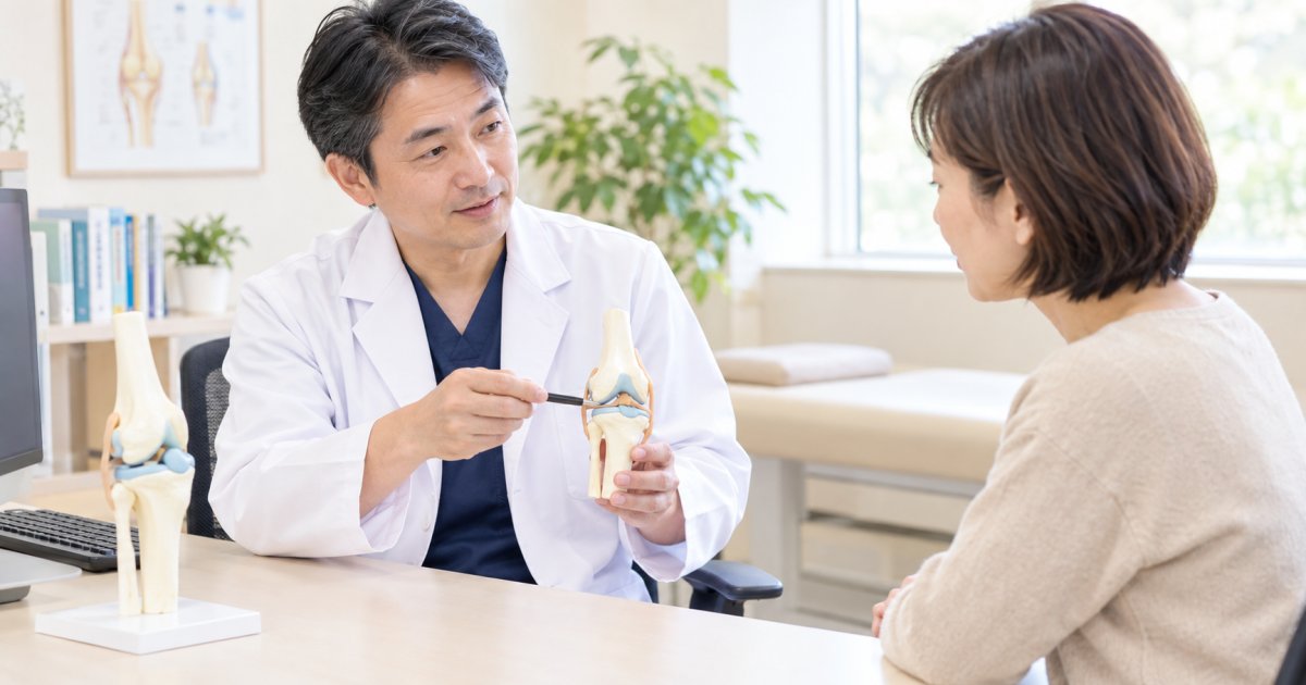 「年齢のせい」と決めつけない!40代・50代に多い膝痛の主な原因